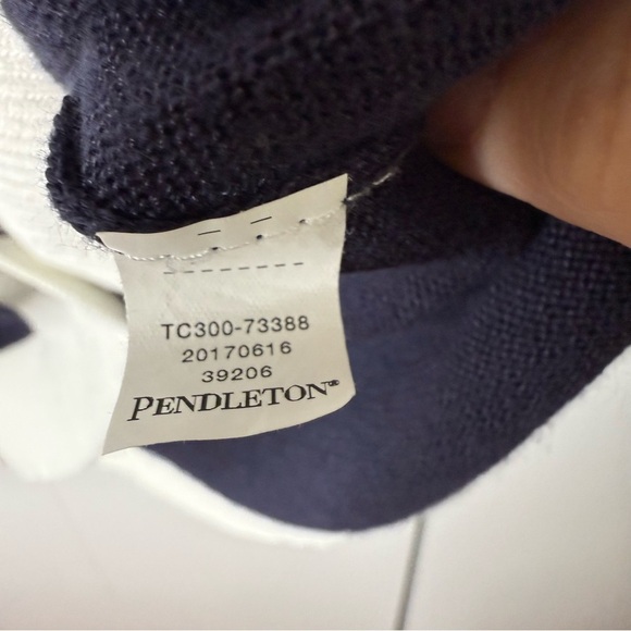 Pendelton - Blue and white Cardigan - Medium - Picture 6 of 8